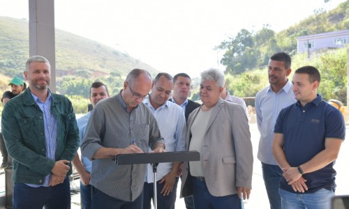 Governo do Estado dá ordem de início a obras no Sul Fluminense